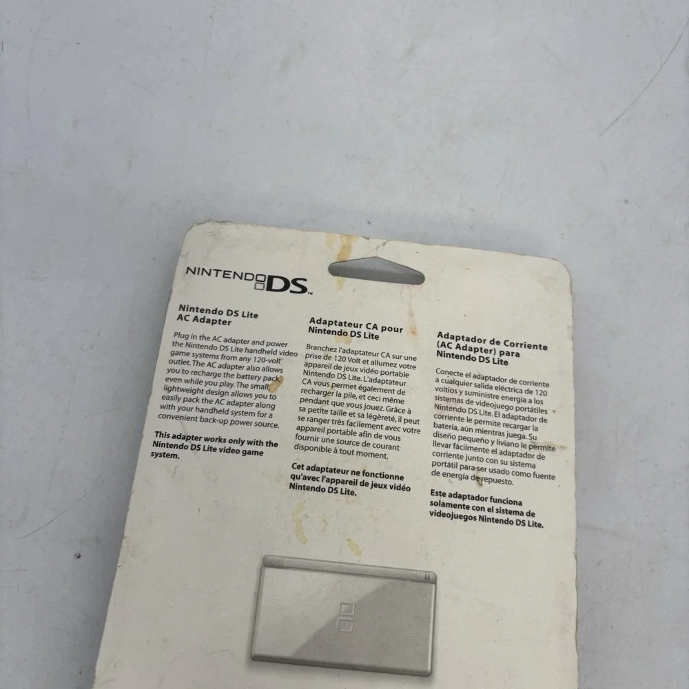 Factory Sealed Official Nintendo DS Wall Power AC Adapter Charger OEM New